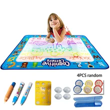 Magic Water Drawing Mat Board Coloring Book Set Toys For Child Children Carpet Cloth Color Draw Toy Water Craft Paint Kid Doodle