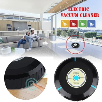 

Cleaner Robot Cleaning Home Automatic Mop Dust Cleans Sweeping black