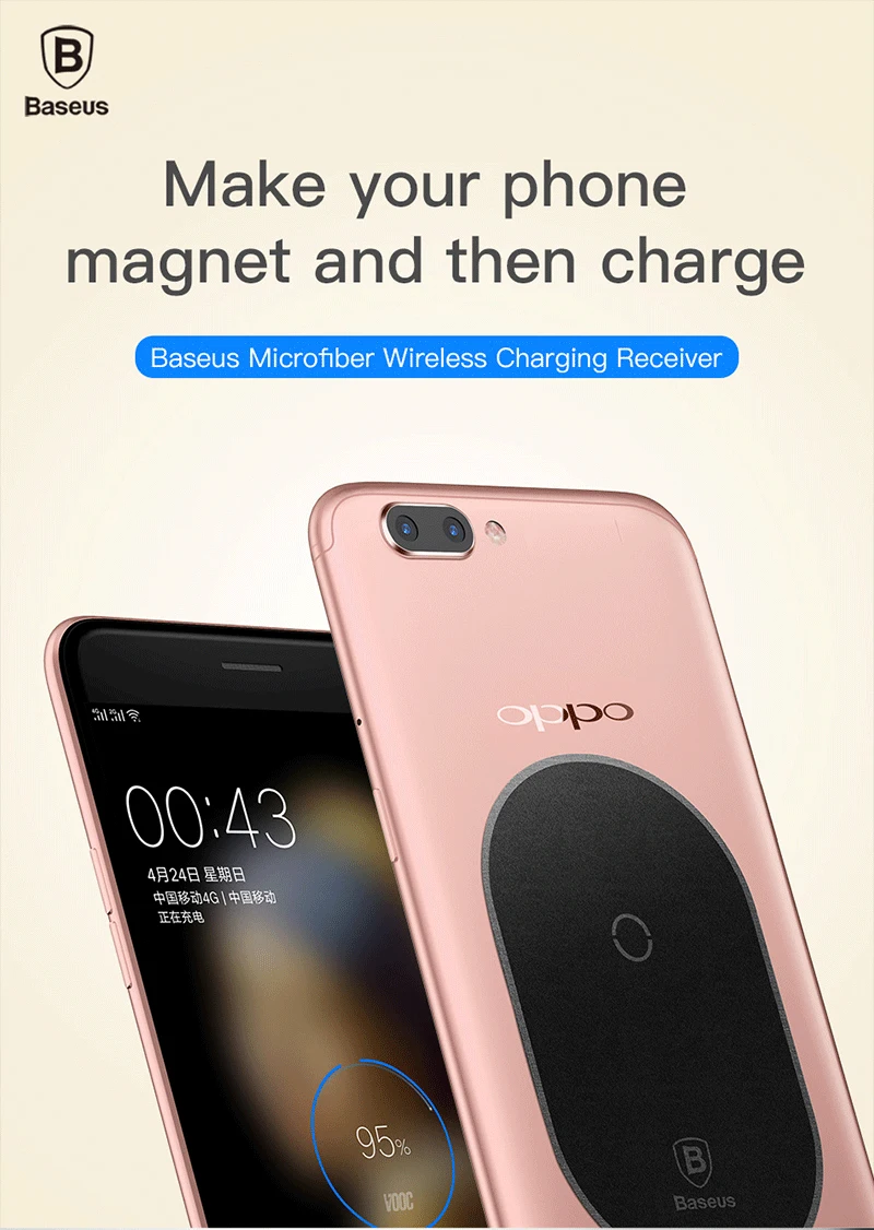 QI беспроводной приемник зарядного устройства для iPhone 7 6 5 samsung a5 7 беспроводной зарядный приемник для Xiaomi 5 6 Redmi 4x oneplus lg