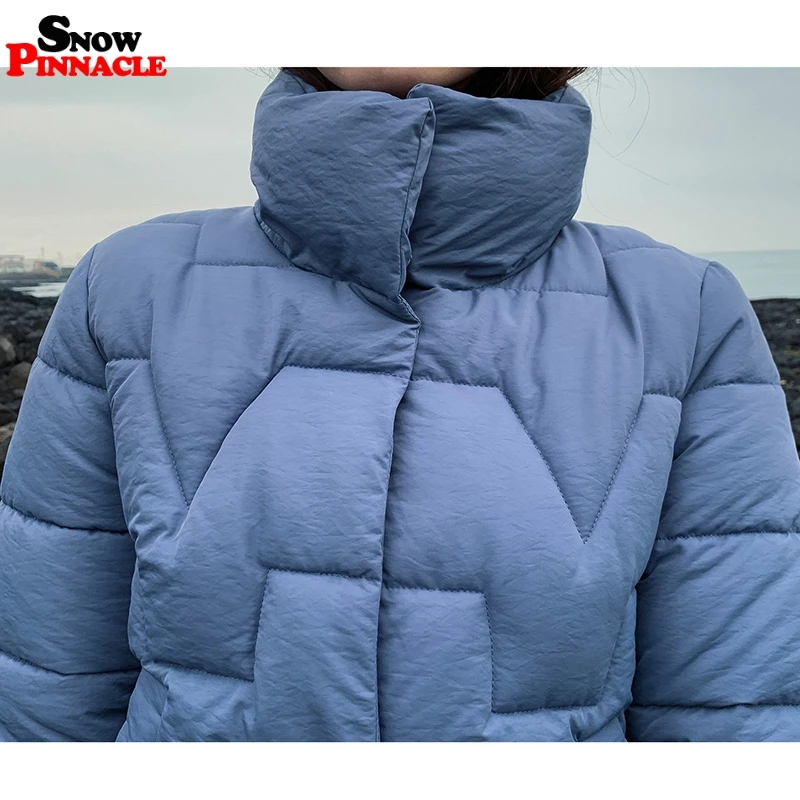 Женская зимняя короткая куртка, Толстая теплая короткая парка со стоячим воротником, пальто, мягкие зимние куртки, повседневная верхняя одежда из синтепона, пальто