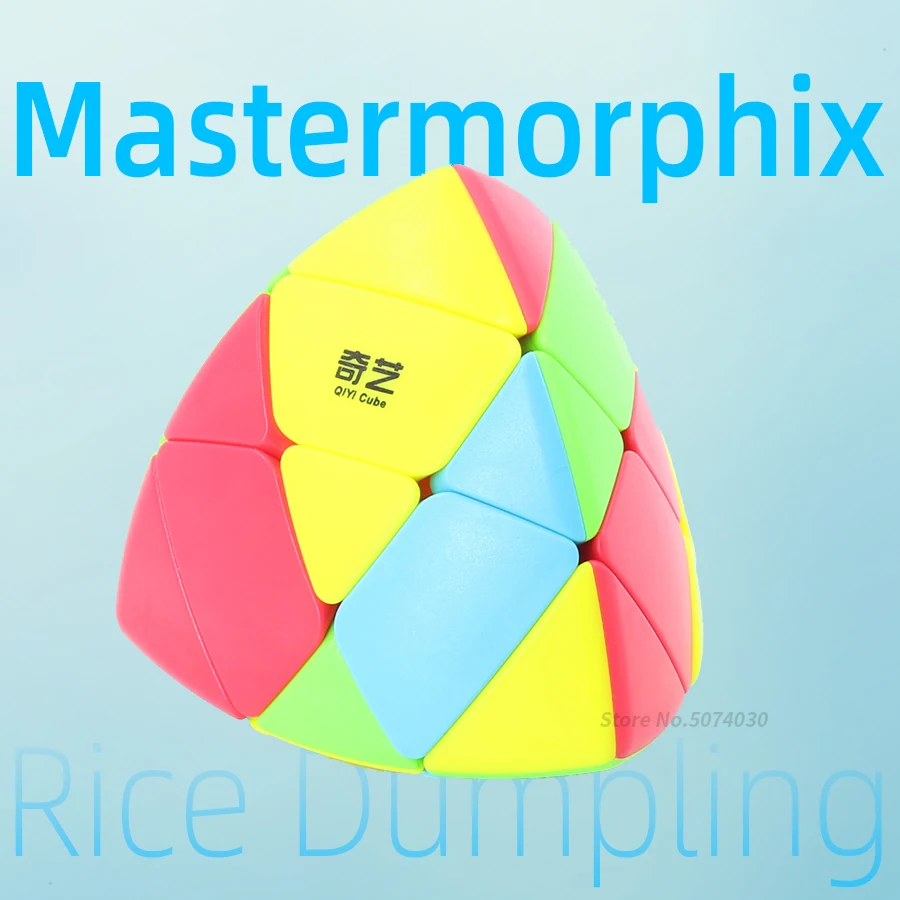 Qiyi Cube Mastermorphix 3x3 липкая рисовая пельмень волшебный куб головоломка форстенная