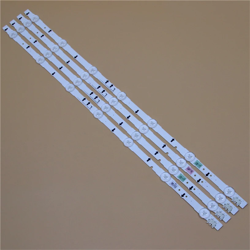 645mm TV LED 라이트 바 삼성 UE32J6270SU UE32J6272SU UE32J6275SU UE32J6300AU 백라이트 스트립 키트 7 LED 램프 렌즈 4 밴드