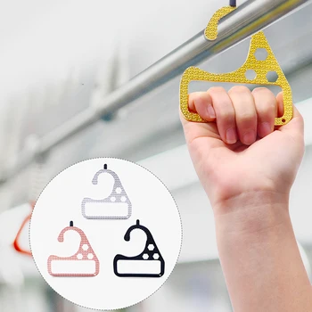 

Contact Proof Door Opener Multi Functional High Quality Non Contact Door Practical Zinc Alloy Key Ring