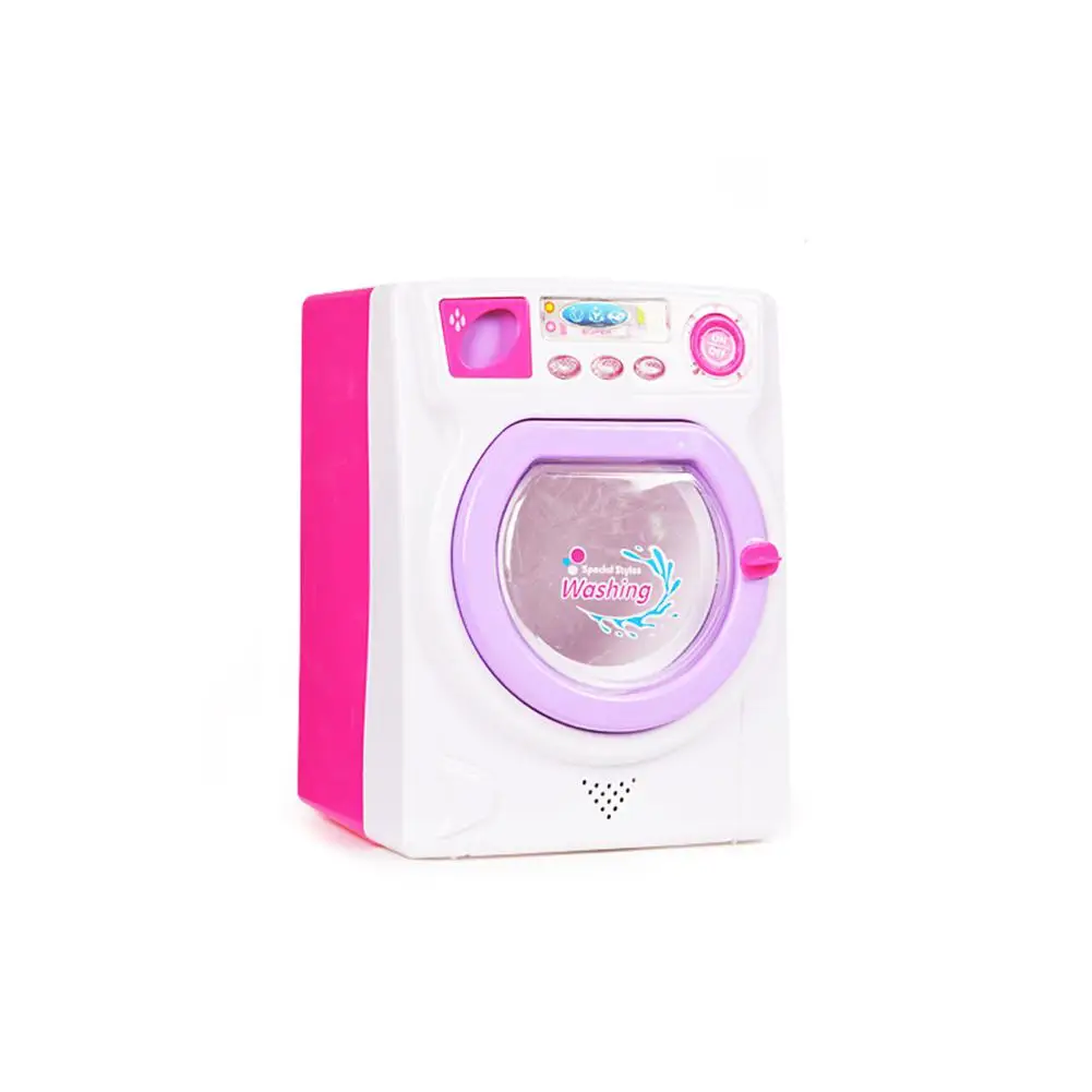  Children Play House Game Large Simulation Washing Machine Toy (Random Color) Children Play House To