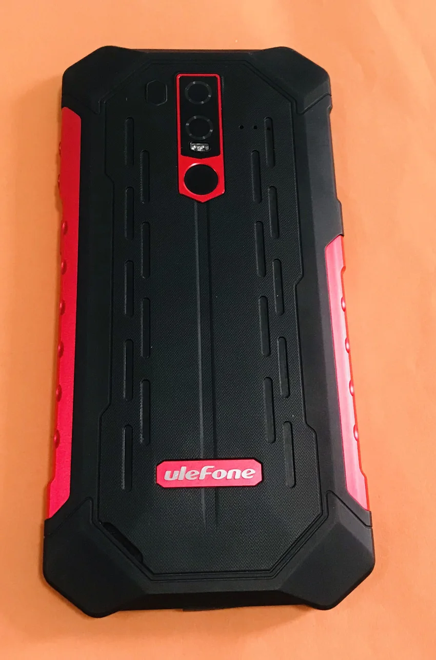 Б/у чехол с задней рамкой+ стекло объектива+ динамик для Ulefone Armor 6 Helio P60 Octa Core