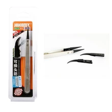 Антистатические прецизионные пинцеты набор из нержавеющей стали остроконечные локоть ESD пинцет для пайки инструмент SMD Инструменты для ремонта электроники