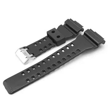 

16mm Silicone Rubber Watch Band Strap Fit For G Shock Replacement Black Waterproof Watchbands Accessories hot