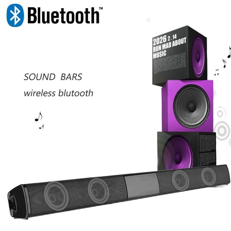 Bluetooth динамик Саундбар сабвуфер ТВ аксессуары домашний аудио и кинотеатр портативный беспроводной динамик s