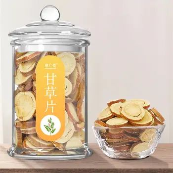 

2020 Gansu Gan Cao Pian Licorice Slices Bubble Water Cough Tea Authentic Wild for Clear Heat and Health Care