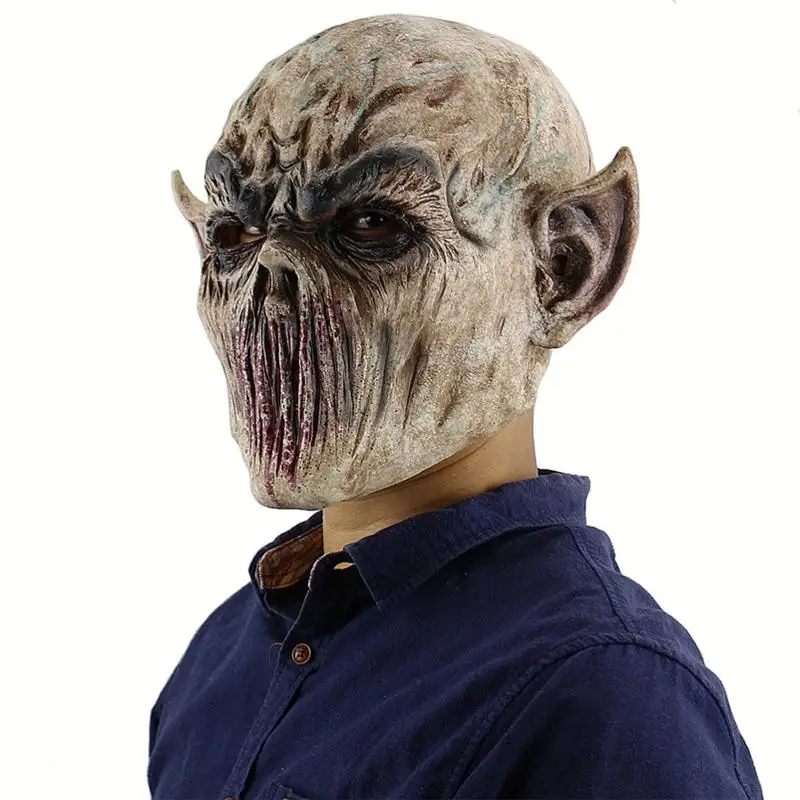 accessorio spaventoso per feste di Halloween e cosplay maschera horror Huwaioury 