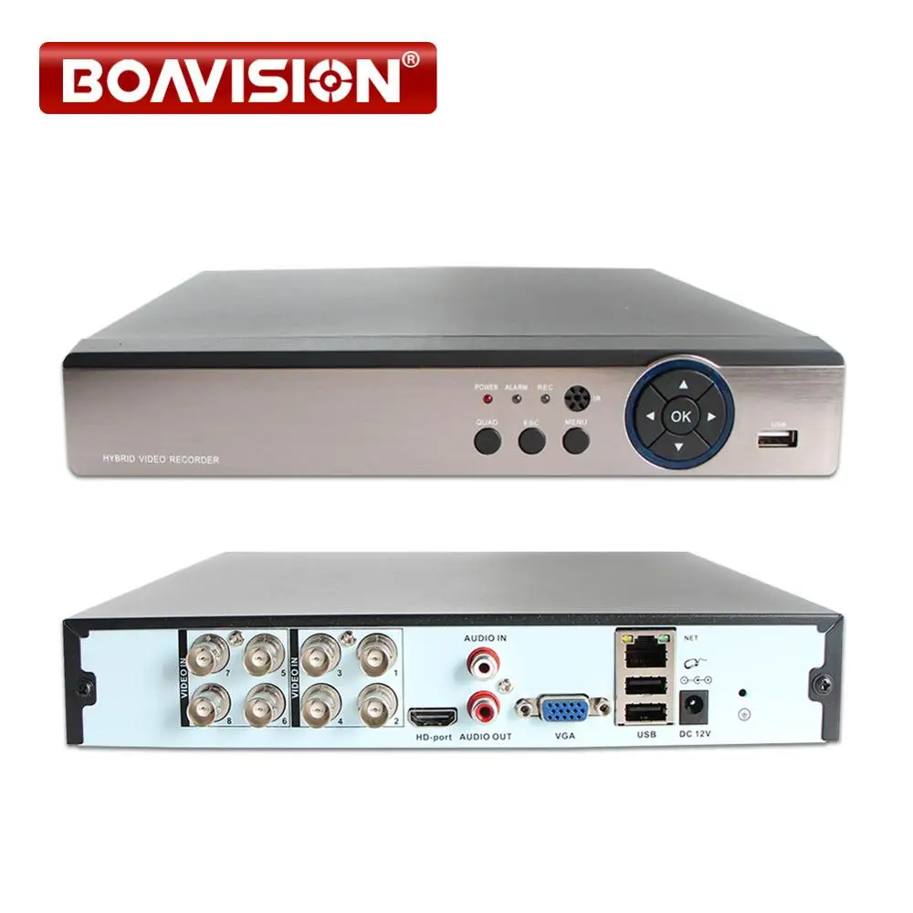 5 в 1 4MP AHD DVR NVR XVR CCTV 4Ch 8Ch 16Ch 1080P 3MP 5MP гибридная камера безопасности DVR рекордер Onvif RS485 Coxial контроль P2P