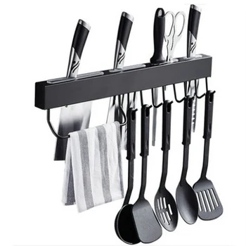 

Stainless Steel Kitchenware Wall Rack Holder Knife Storage Bar Kitchen Accessories