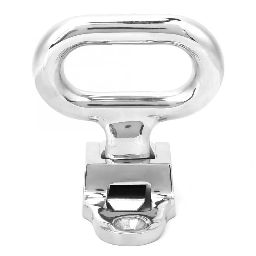 

316 Stainless Steel Transom Step Folding Mast Step for Boats Yachts Car rubber feet pad