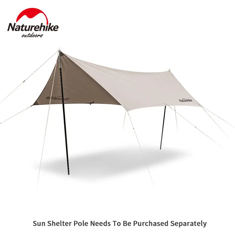 Навес от солнца Naturehike Strerch шестигранный хлопковый водонепроницаемый для отдыха