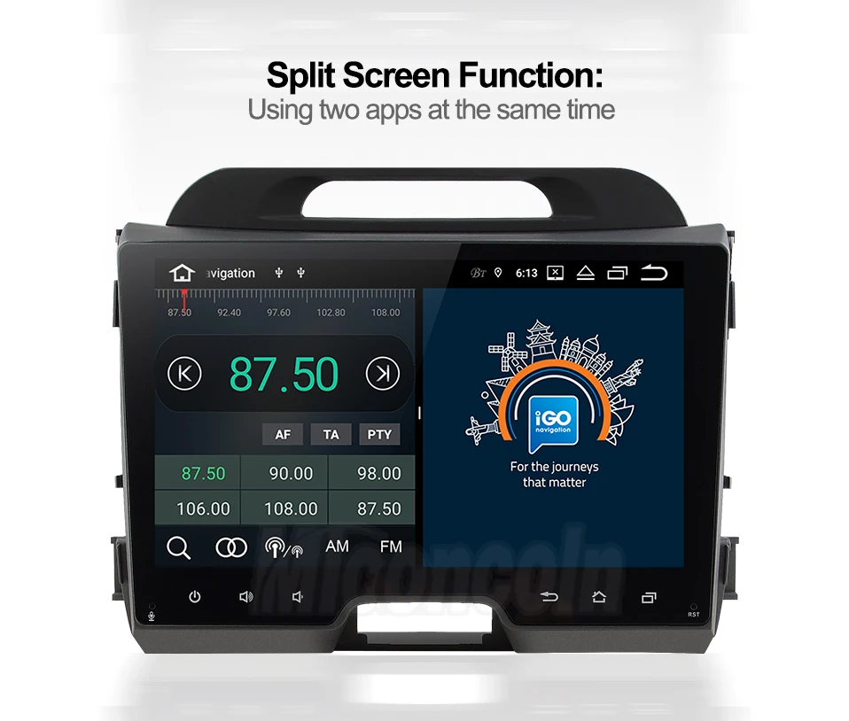 PX30 android 9,0 автомобильный dvd-плеер gps 2 din Автомобильный gps видео gps для KIA sportage 2011 2012 2013