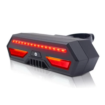 

XANES STL14 Bike Bicycle Taillight Turn Signal Warning USB Waterproof Tail Light Cycling Lamp Cycling Lantern Torch Spotlights