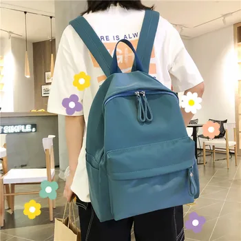 

Large Capacity Multi-color Women's Backpack New Hot Korean Version Of Casual Simple Fashion Student Book Bag