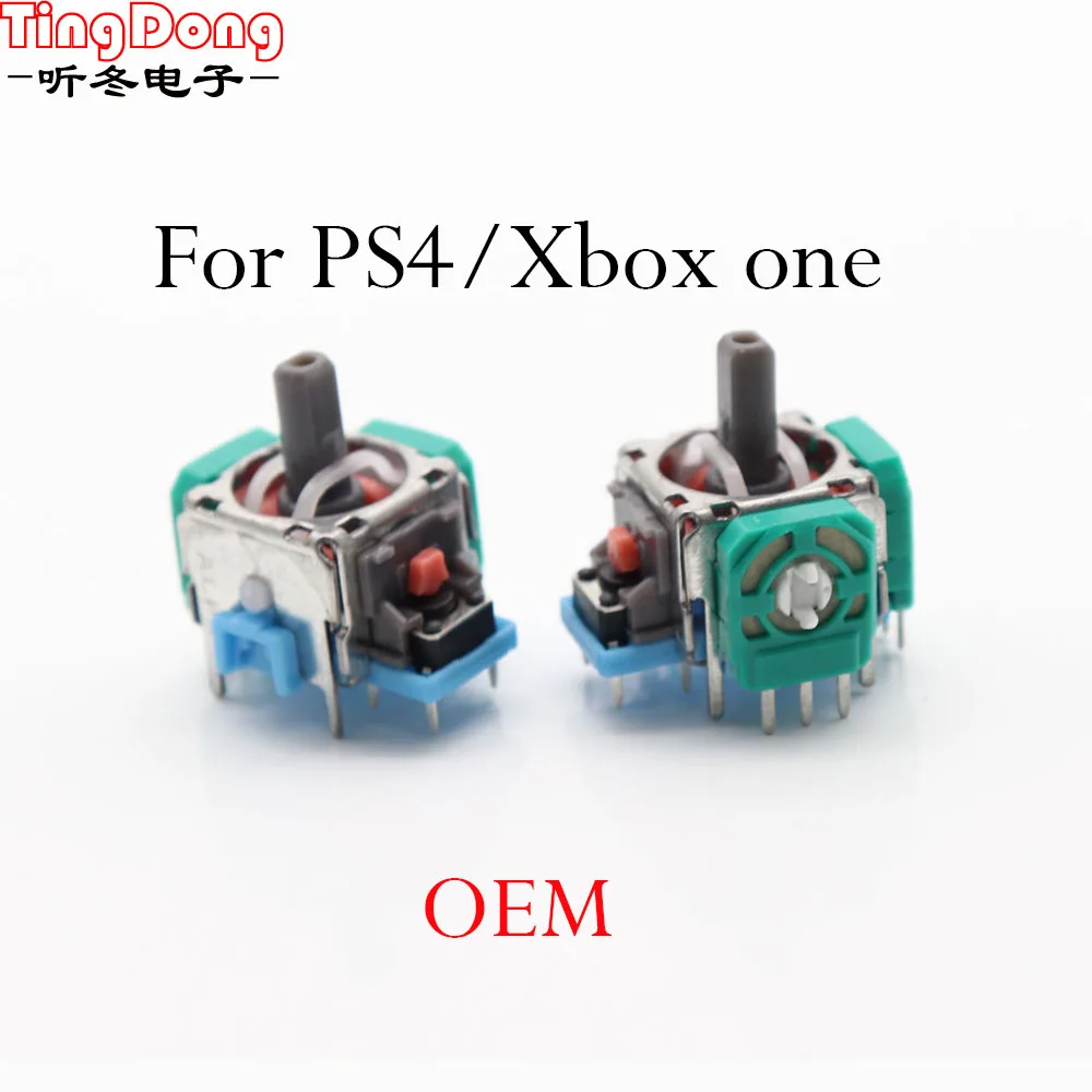 3D Analog Joystick Thumbstick replacement Sensor Module Potentiometer For PS4 Controller OEM | Электроника