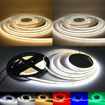 

LED Strip Light 0.5- 5M Home Decor highlight Lamp Bendable Tape Light 224 LEDs/M 12V Car Lamp for Bedroom Cabinet Bookcase D30