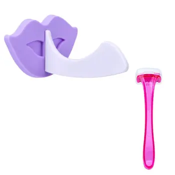 

Womens Bikini Privates Shaving Stencil Set Female Pubic Hair Trimmer Shaver Sexy Secret Intimate Shaping Tools Kit Portable RXJC