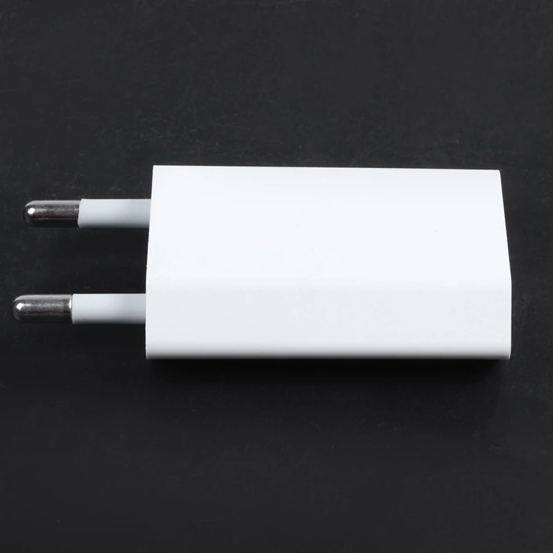 Белый ЕС USB зарядное устройство адаптер переменного тока для iPhone 5 5S 4S 4 3GS iPod Touch