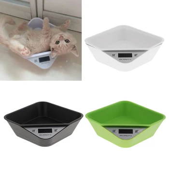 

1G-5000G Digital Pets Scale For New Born Puppy Or Small Kitty With Free Tray Pet Birds Small Dog Hamster Gerbil Weight Scale