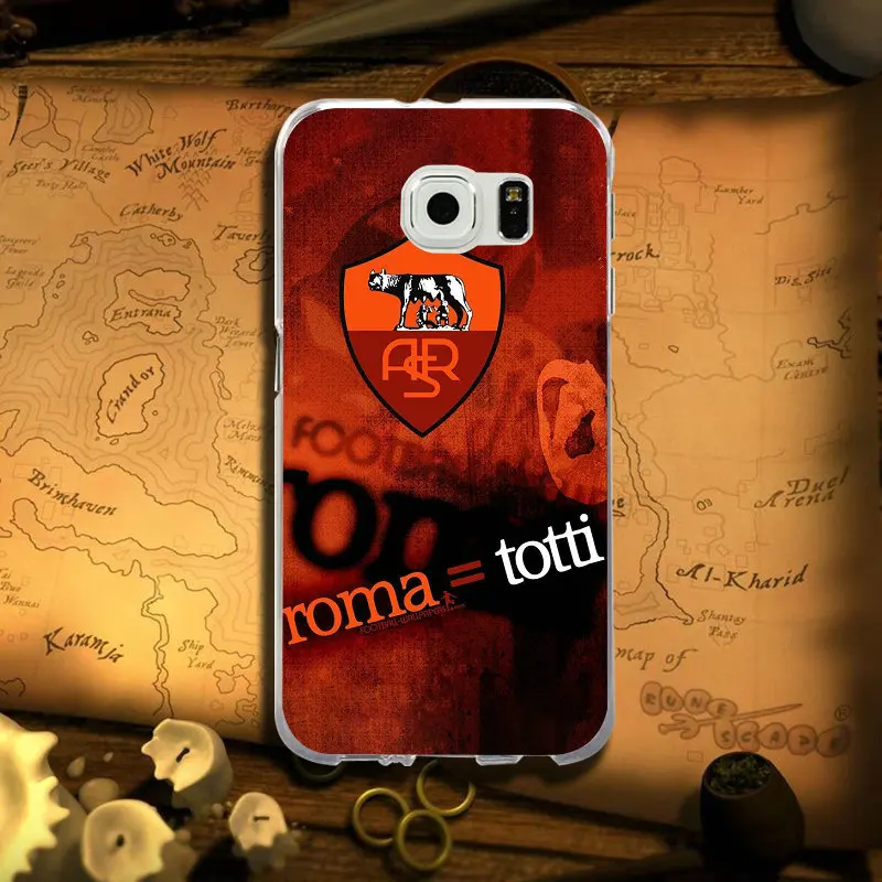 Image 9 Логотип Roma football для samsung Galaxy Note 2 3 5 8 9 S2 S3 S5 Mini S6 S7 S8 S9 S10 Edge Plus Lite чехол Мягкий ТПУ чехлы для телефонов - Цвет: Image 9