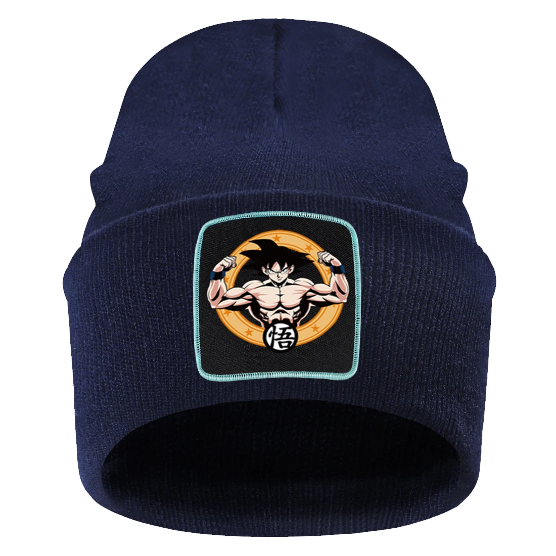 

Winter Casual Outdoor Warm Knitted Skull Caps Dragon Ball Print Knitted Caps Fashion Unisex Beanies Man Woman Sports Skiing Hat