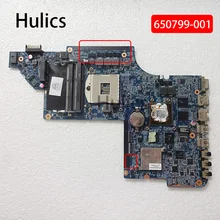 Hulics оригинальная плата 650799-001 для ноутбука HP Pavillion DV6 DV6-6000 Материнская плата ноутбука HM65 DDR3