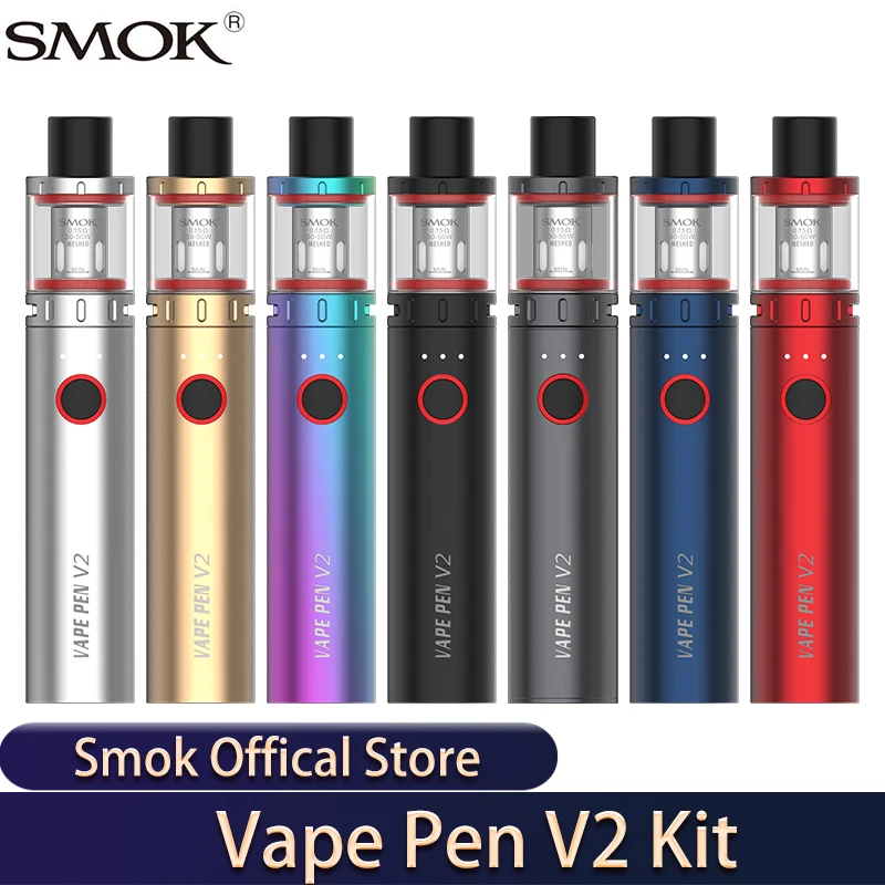 SMOK-Kit mecánico de vapeo V2, batería integrada de 60W, 3ml y 1600mAh, vaporizador portátil para cigarrillo electrónico