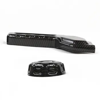 

2pcs Cover Trim Car Seat Adjust Decors Replacement For Jeep Wrangler JL 2018 Interior Mouldings Carbon Fiber Styling