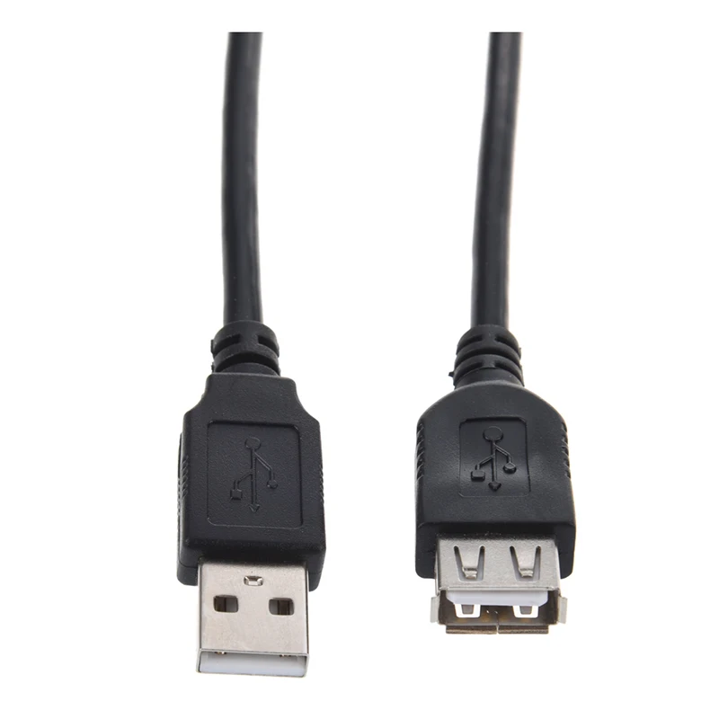 USB 2,0 Тип A к удлинительному кабелю M/F, 15 футов черный