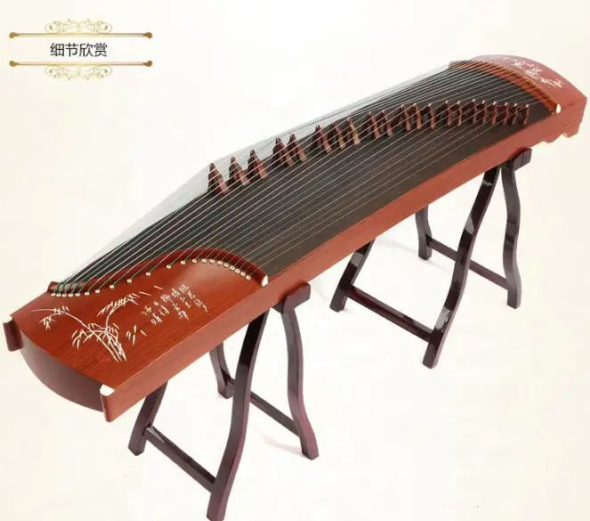 2 Ветер Бамбуковые Тени серии guzheng 5 моделей дополнительно китайский Yangzhou guzheng 21 струны Zither Музыкальные инструменты - Цвет: 2