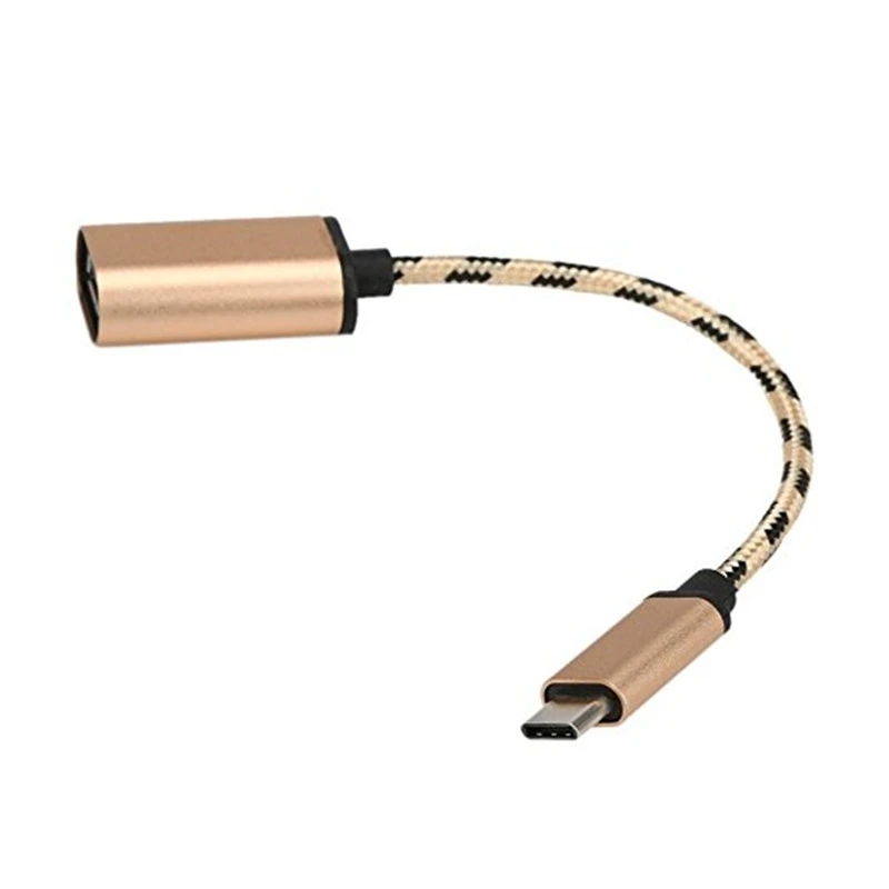 Mchoice USB 3,1 type-C USB-C OTG кабель USB3.1 штекер к USB2.0 type-A Женский адаптер шнур