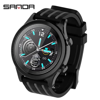 

SANDA Smart Watch Fitness Tracker Men Women Smartwatch Wearable Device Smart Band Heart Rate Monitor Bluetooth Smart Wristwatch