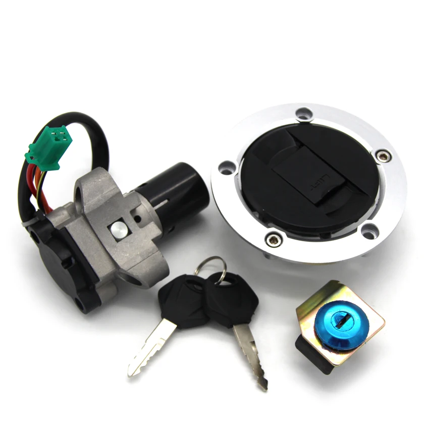 

Motorcycle Ignition Switch Seat Lock Key Fuel Gas Cap Set For Suzuki GW250 Inazuma 2014 2015- 2017 GSXR250 2013-2017 37101-48860