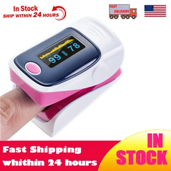 

Portable Finger Pulse Oxygen Saturation Monitor Blood Oximeter Blood Pressure Meter Heart Rate Detector Health Oxygen