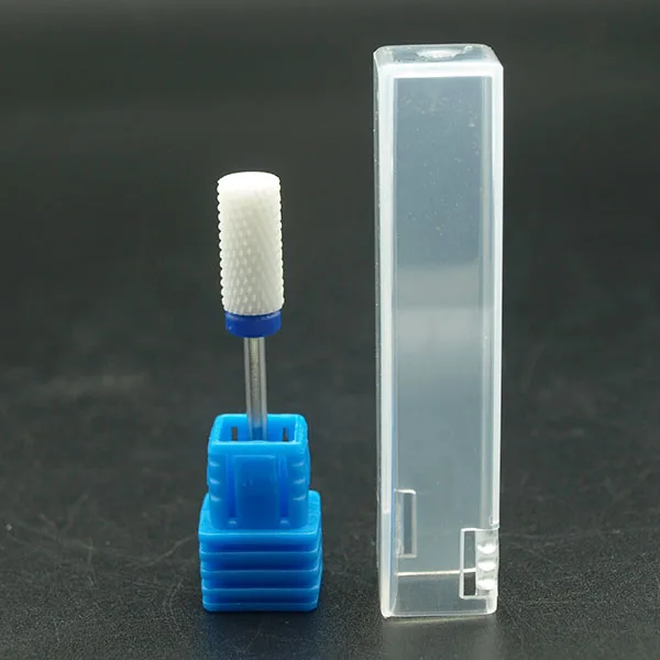 A0713Blue EasyNail 26 типов супер белый керамический сверло для ногтей Электрический сверлильный маникюрный станок аксессуары инструмент для ногтей, средство для удаления кутикулы - Цвет: A0713Blue