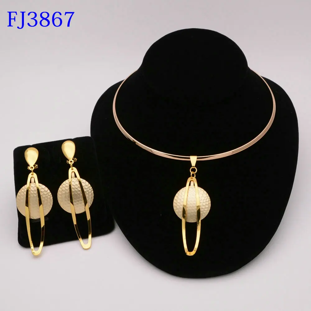 Best Seller Jewelry-Set Dubai Bridal-Gift African Beads Nigerian Wedding Gold-Color Fashion Woman exoZWXEQN