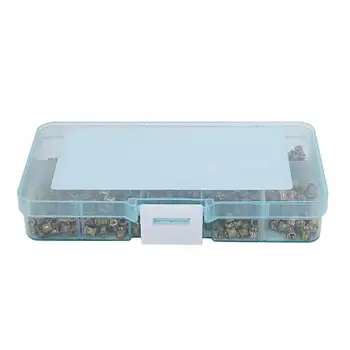 

500Pcs Brass Insert Nuts Injection Hot-melt Brass Nut Double Twill Knurled Brass Nut Hot Pressed Into Plastic Inset Nut M2 / M3