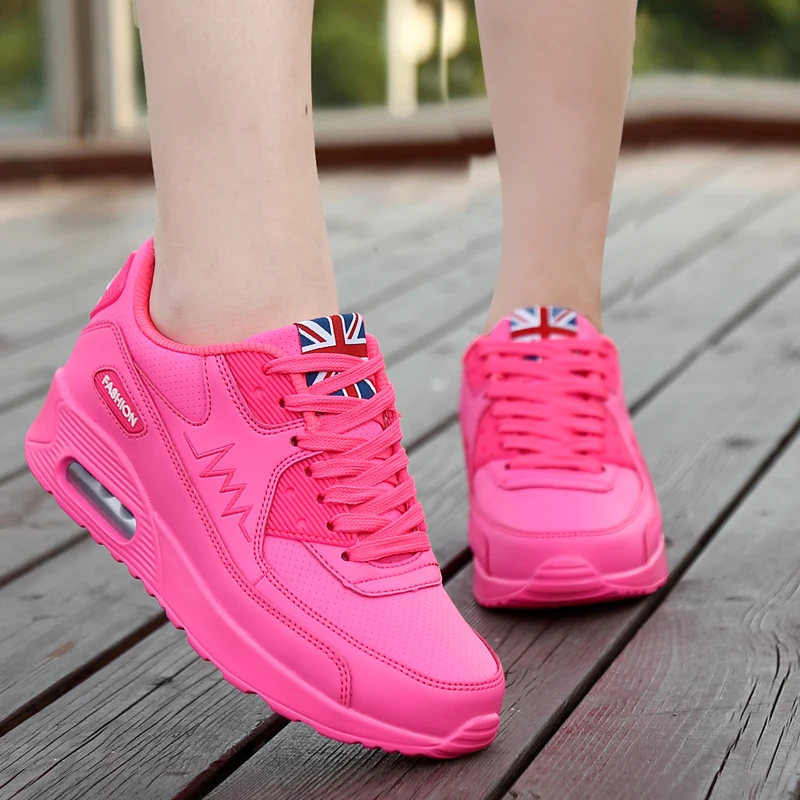 Tenis Feminino Woman Tennis Shoes Fashion Lace-Up White Sport Shoes Female Sneakers Light Breathable Women Flats Outdoor