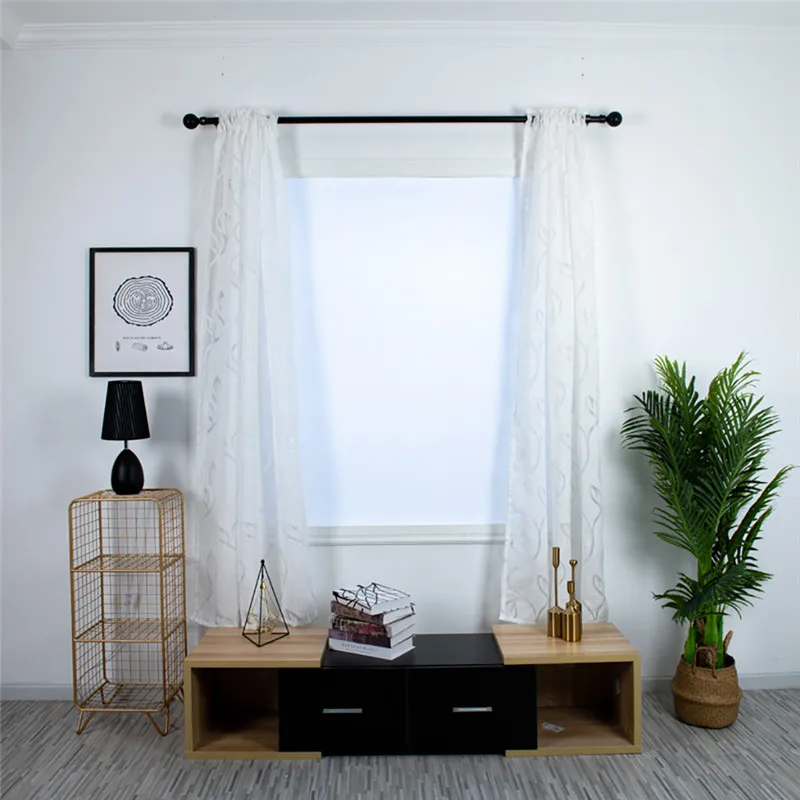 Trees Sheer Curtain Tulle Window Treatment Voile Drape Valance Fabric curtains for bedroom rideaux pour le salon  #4O09 (29)