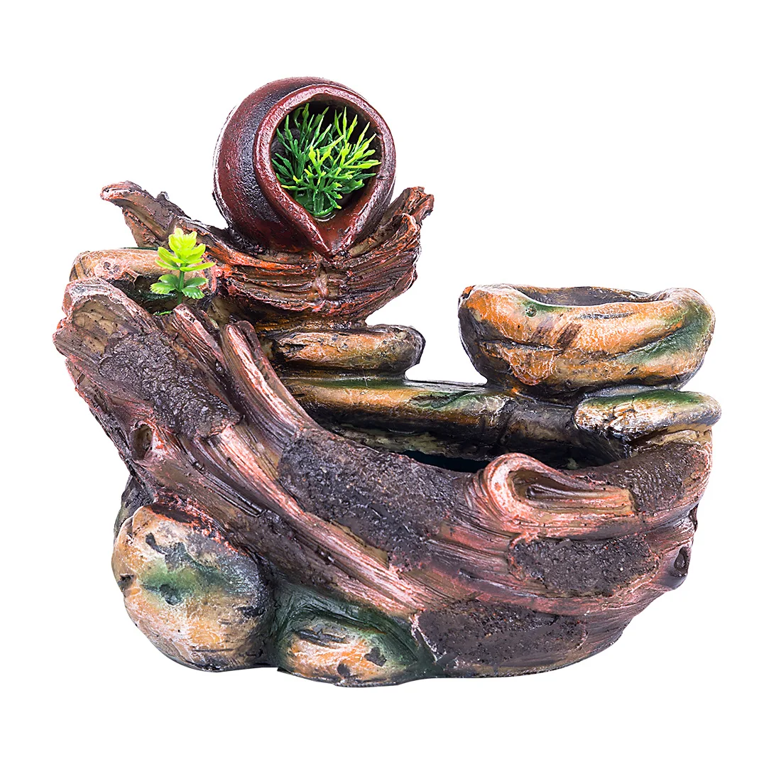 Rockery Фонтан настольные украшения китайский фэн-шуй украшения Крытый увлажнитель воздуха домашний офис Декор