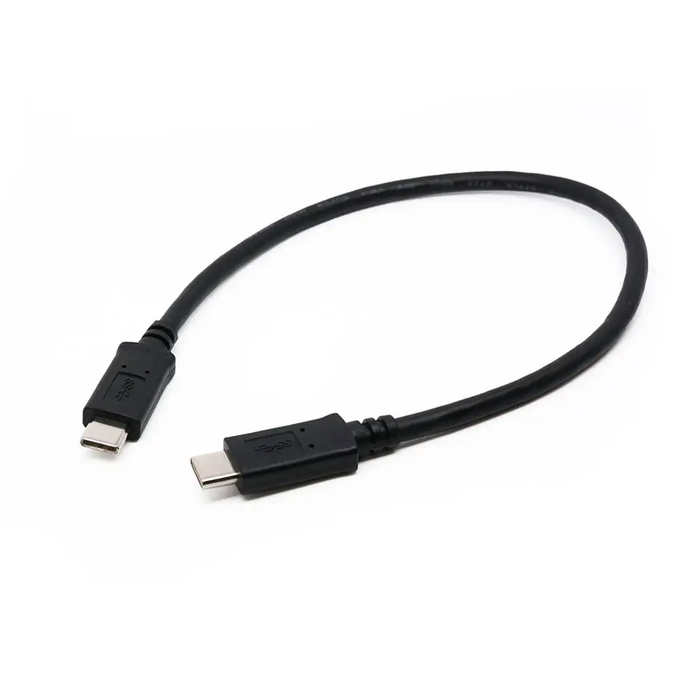 

30cm 1Ft 50cm USB3.1 USB-C cable type-c male to type-c male data and charge cable for Macbook