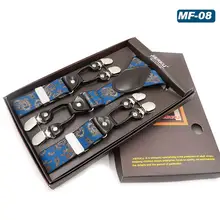 Мужские Роскошные брюки с эластичным ремешком, 6 зажимов, тяжелые мужские ремни, мужские ремни с 6 пряжками, регулируемые ремешки, толстые металлические зажимы