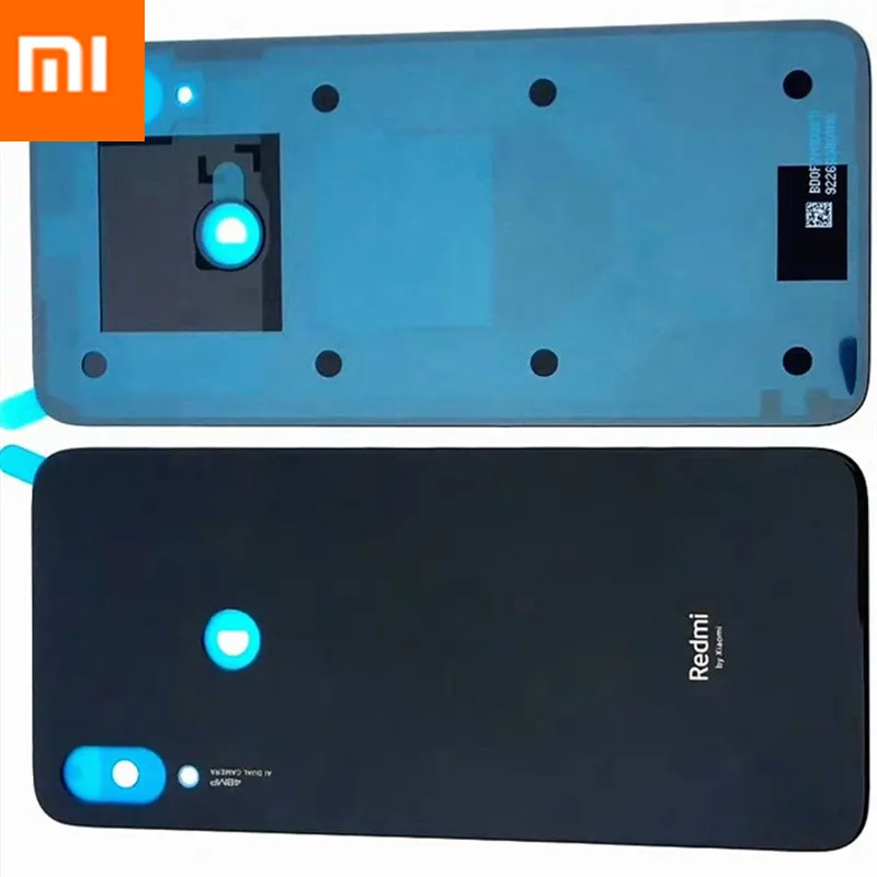 Xiaomi Redmi note 7 батарея задняя крышка 3D стеклянная панель Задняя Дверь Корпус Крышка Замена для Redmi note7 чехол для телефона
