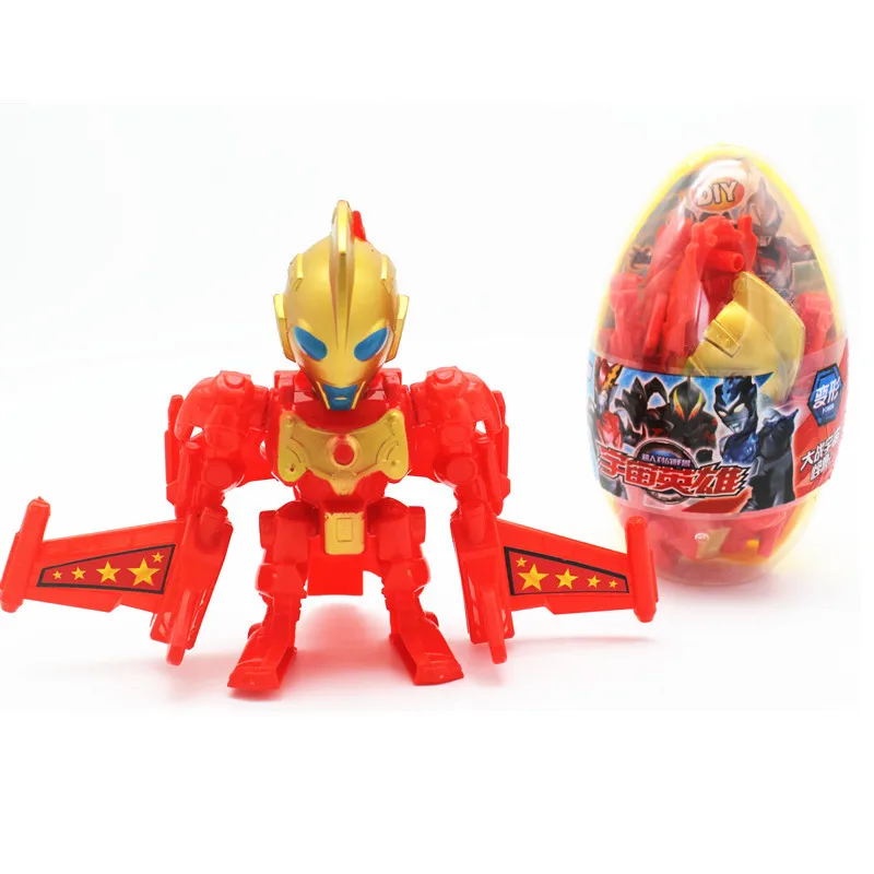 

Children'S Educational Transformation Building Blocks Toy Model Cartoon Robot Related Products Model Set