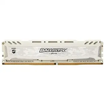 

RAM Memory Crucial Ballistix Sport LT 8 GB DDR4 White