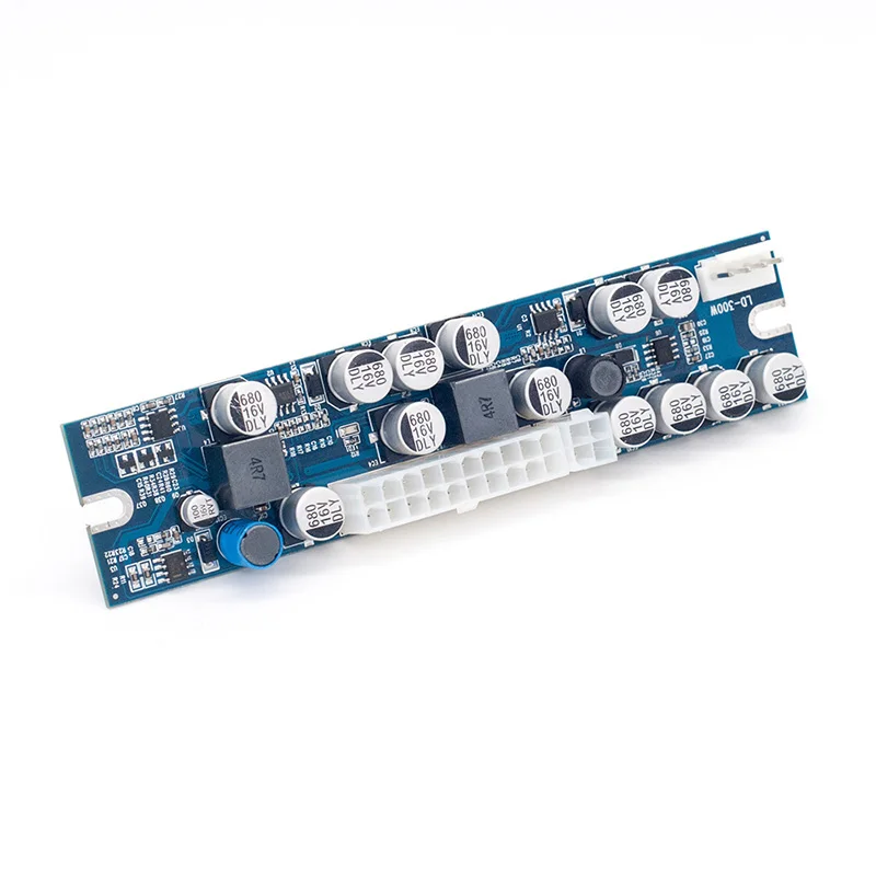 Dc в Atx блок питания Dc в Dc 12 В 300 Вт 24Pin Psu переключатель для компьютера