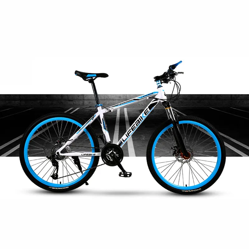 Mountain Bike Variable Speed Shift Double Disc Brake Shock Absorber Men and Women Bicycle Off Road New